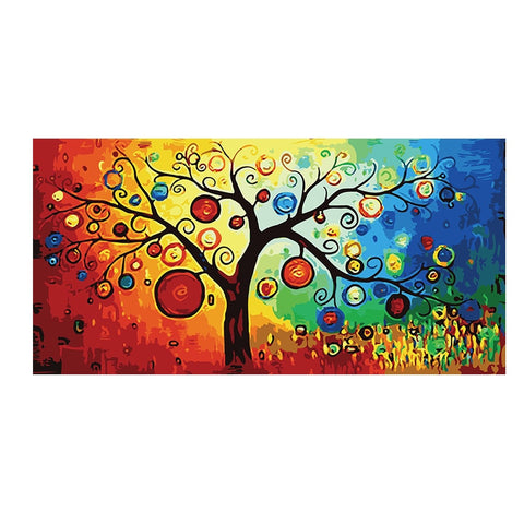 Abstract Tree of Life Painting 