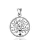 Silver Tree of Life Necklace Wisdom of Esteem 
