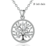 Silver Tree of Life Necklace Wisdom of Esteem 