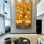 Tree of Life Painting Spiritual Art Klimt