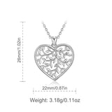 Tree of Life Necklace Growing Love 