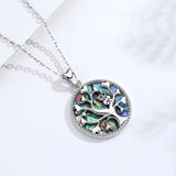 Lighted Night Tree of Life Necklace