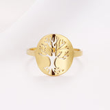 Golden Tree of Life Ring