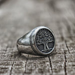 Yggdrasil tree of life ring 