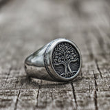 Yggdrasil tree of life ring 